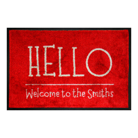 Hello Welcome - Red