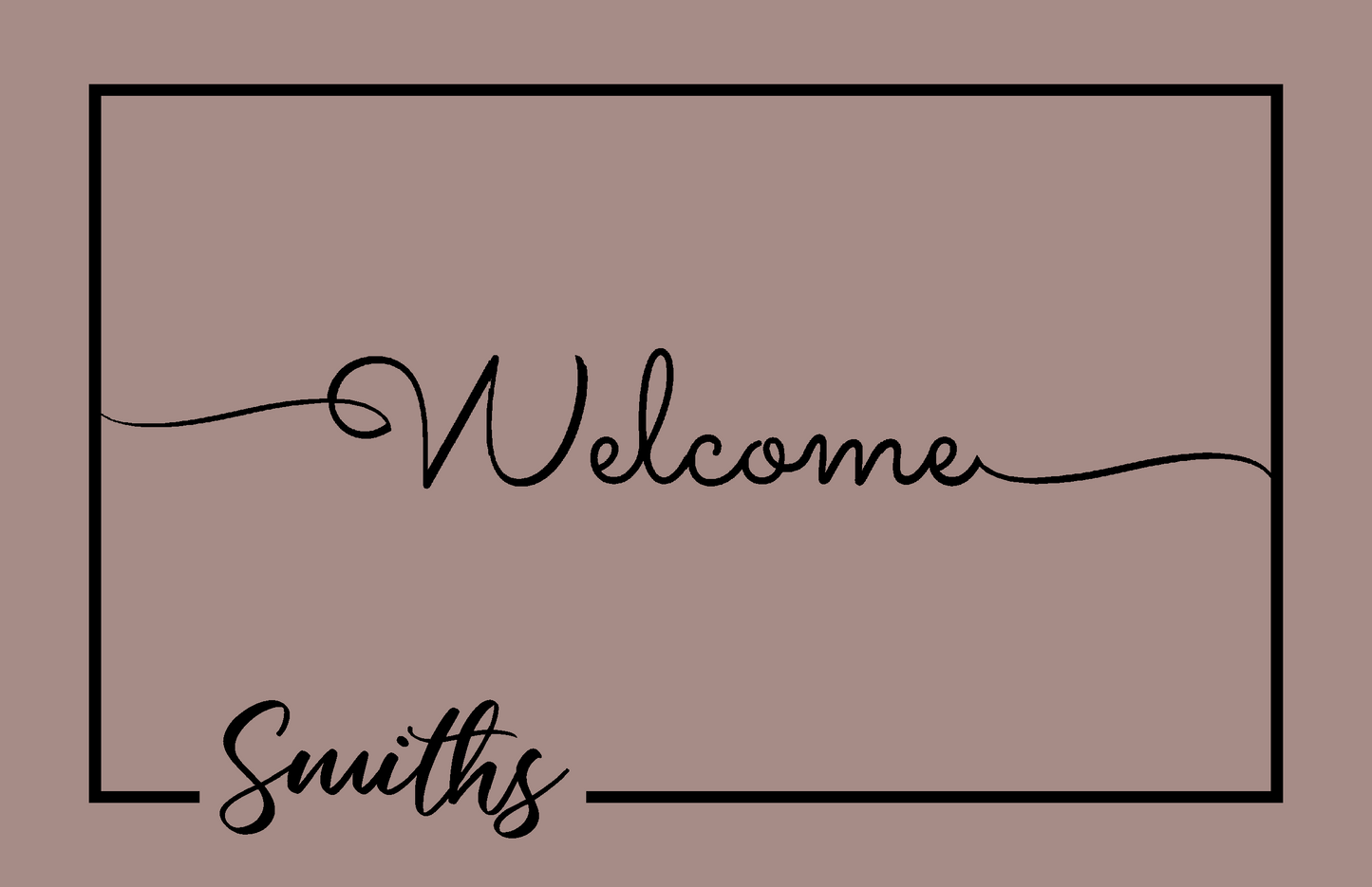 Welcome Script w/ Script Name & Frame